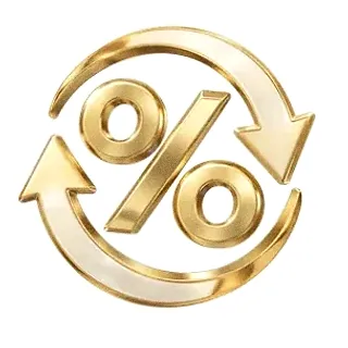 Percent cycle icon — Joe Fortune