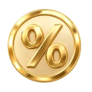 Gold percent coin — Joe Fortune