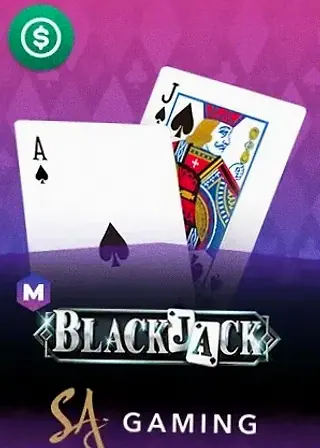 M Blackjack live game cover