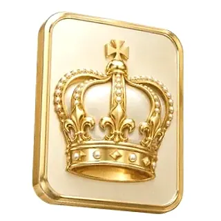 Royal crown plaque — Joe Fortune