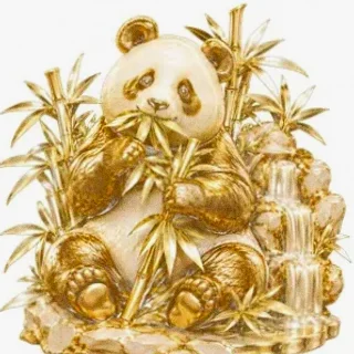 Panda eating bamboo — Joe Fortune