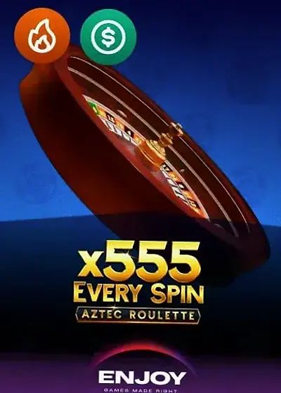 Aztec Roulette x555 live game cover